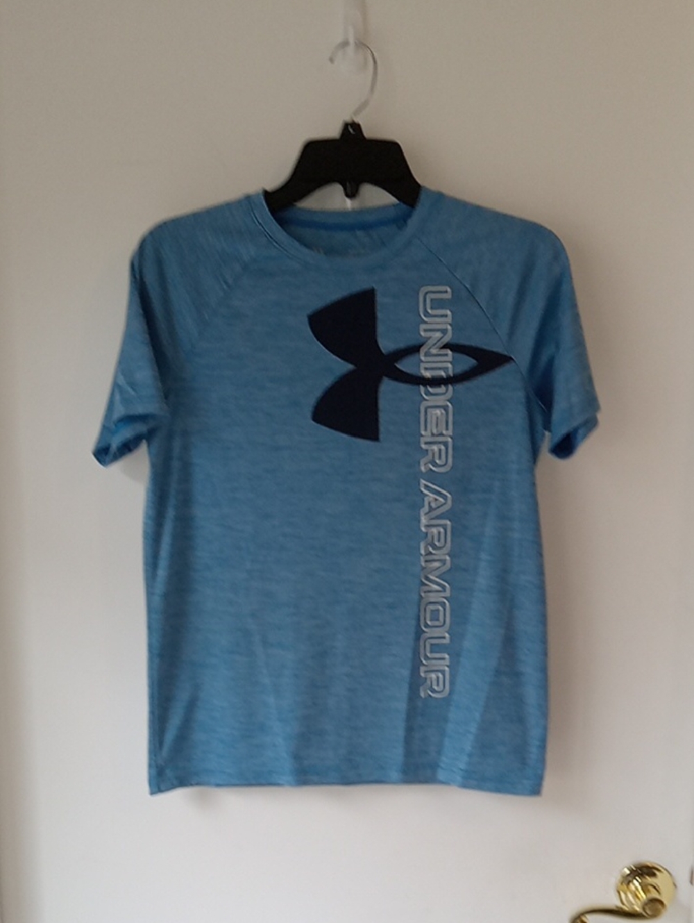 Under Armour Boy’s Blue Logo Athletic T-Shirt